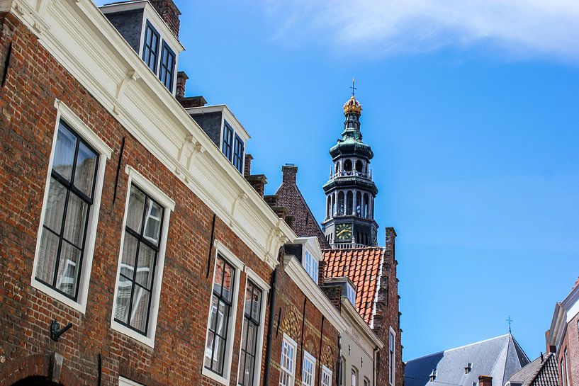 Nederlandse skyline Sint Bavokerk - Haarlem van Erik Koks