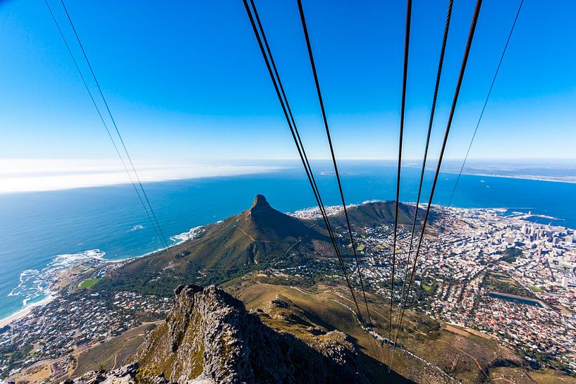 Kapstadt mit der Seilbahn auf den Tafelberg von Easycopters