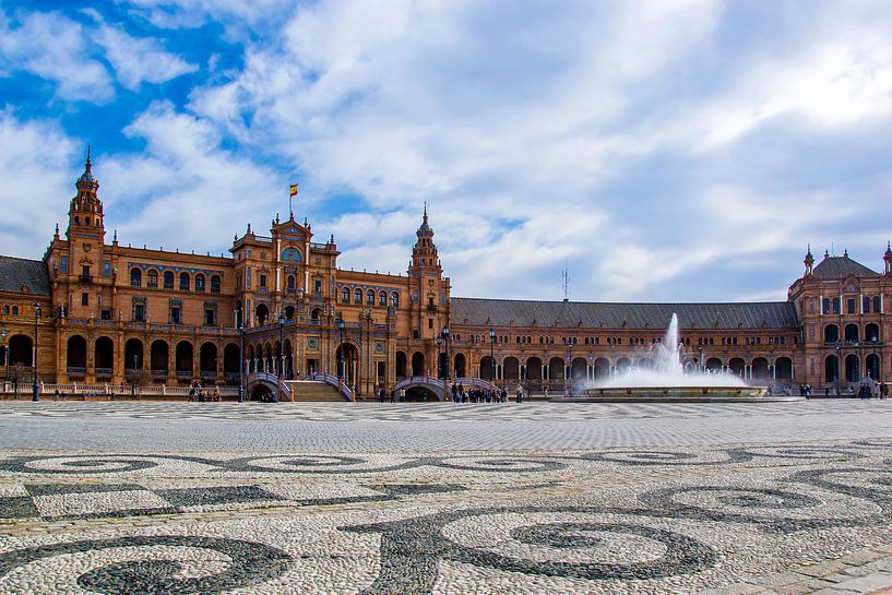Plaza de Espana Sevilla van Justin Travel