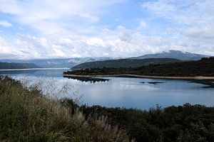 Horizontaal beeld van Lac Sainte-Croix, Gorge du Verdon, Frankrijk. van Studio LE-gals