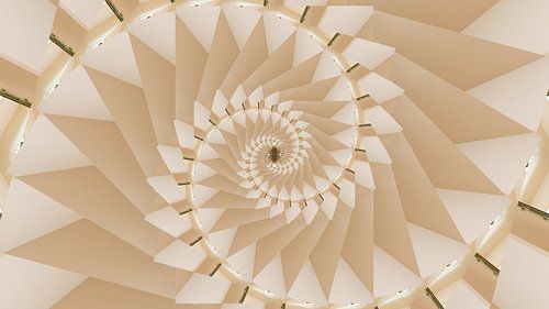 Abstract Staircase De Stijl