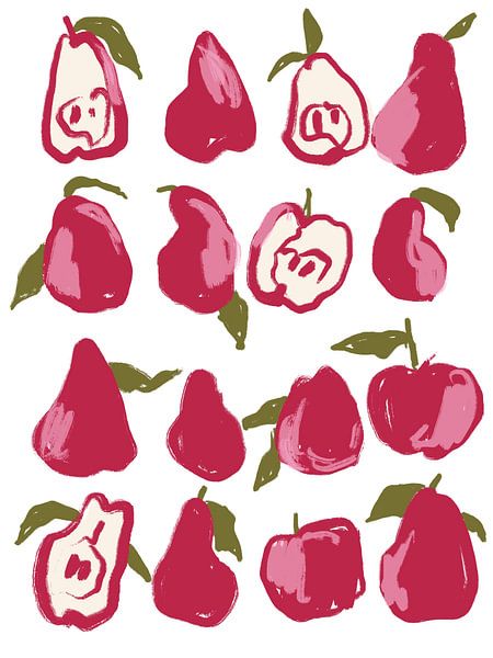 Pears And Apples von Treechild