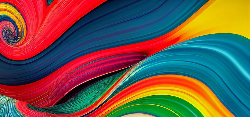 abstrakter Regenbogenfarben Hintergrund Illustration von Animaflora PicsStock