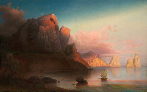 Uitzicht vanaf Capri, 1879, Victoria Åberg