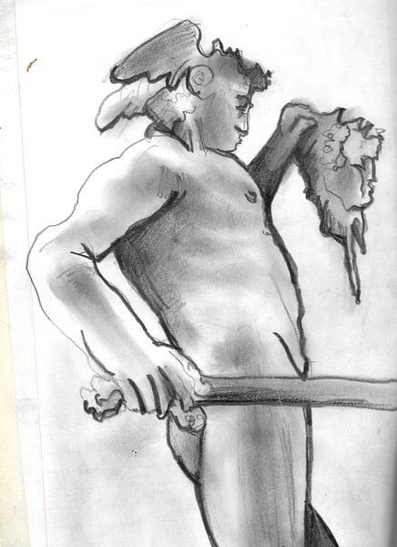 sketch woman 1 by Vincent Jacobs