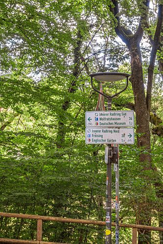 Beieren : De wegwijzer langs de Isar