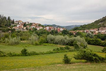 Landschap Piemont, Italie