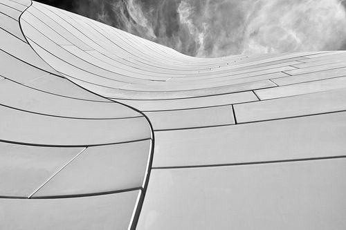 Wall structure in the Fondation Louis Vuitton by Michael Echteld