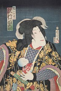 Azuma Nishiki-e (gravure sur bois en couleur)