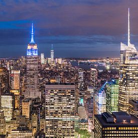 Panorama New York City (Manhattan) van Frenk Volt