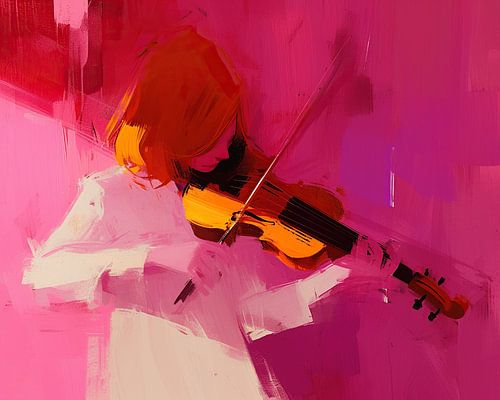 Porträt minimalistische Malerei