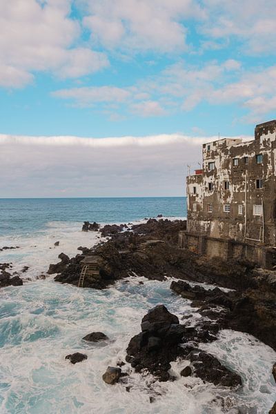 Force marine et architecture - motif côtier des Canaries par NZME Photography
