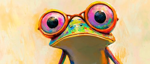 Bunte Blicke – Die kluge Froschbrille  Farbenfrohe Augen – 