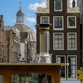 Doorkijkje vanaf de Herengracht van Peter Bartelings