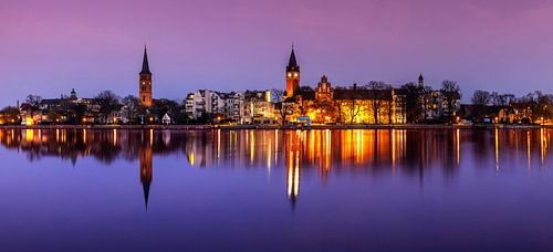 Berlijn - Köpenick Panorama bij zonsondergang