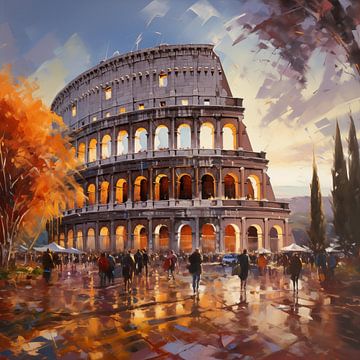 Colisée de Rome sur TheXclusive Art