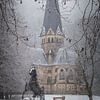 Sankt-Petri-Kirche im Schnee Thale von PixelDynamik