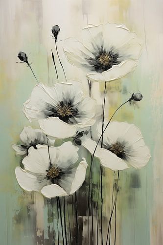 A Splendour of Flowers in Pastel Shades by Bert Nijholt