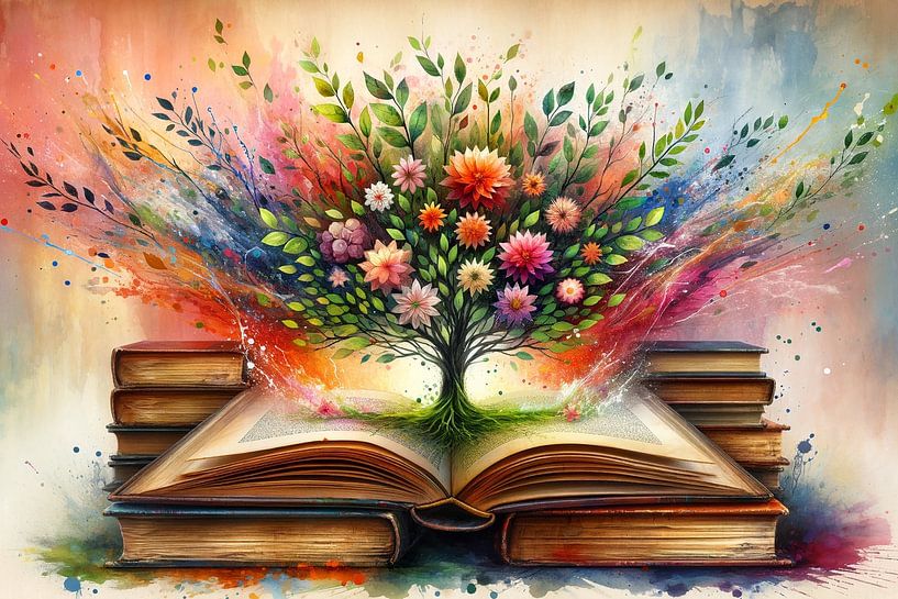 Life stories: Flourishing knowledge from books by artefacti