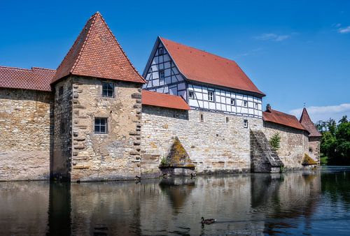 Remparts historiques de Weissenburg en Bavière
