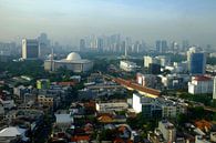 Jakarta skyline van Ed Terbak thumbnail