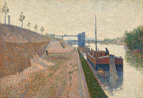 Quai de Clichy, Grijs Weer, Paul Signac,