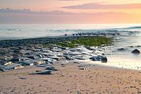 Coucher de soleil Callantsoog au bord de la mer