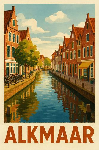 Alkmaar – Historische Grachtenstadt mit warmem Flair von Sabine Wagner