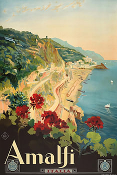 Reis langs de kust van Amalfi