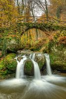 La cascade du Schiessentümpel au Luxembourg