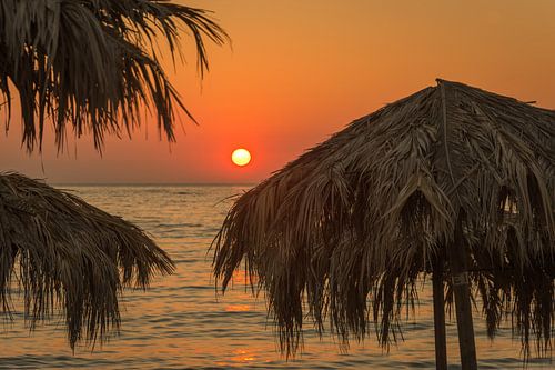 Zonsondergang op Lesbos