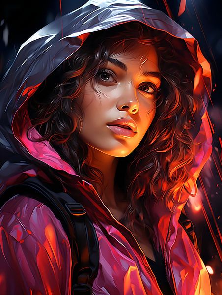 android gaming frau von PixelPrestige