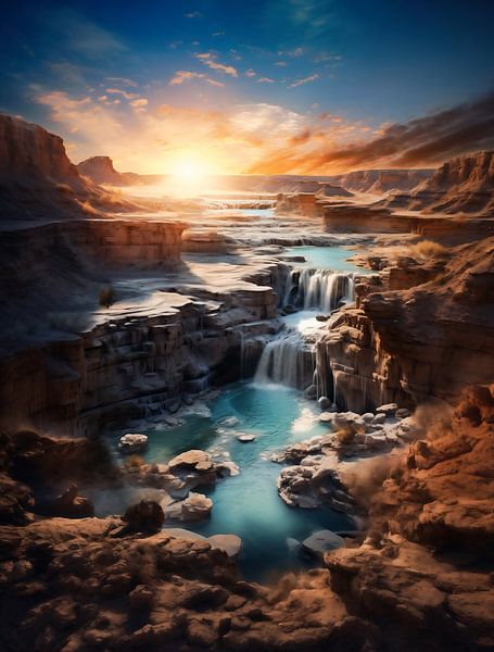 Canyon van fernlichtsicht