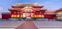 Shuri Castle in the evening. Okinawa, Japan.