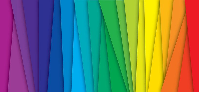 Regenboog  kleuren (spectrum) par Mark Rademaker