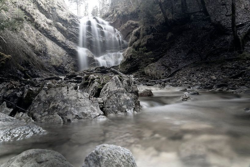 Waterval - mystiek van Miriam Schwarzfischer Fotografie