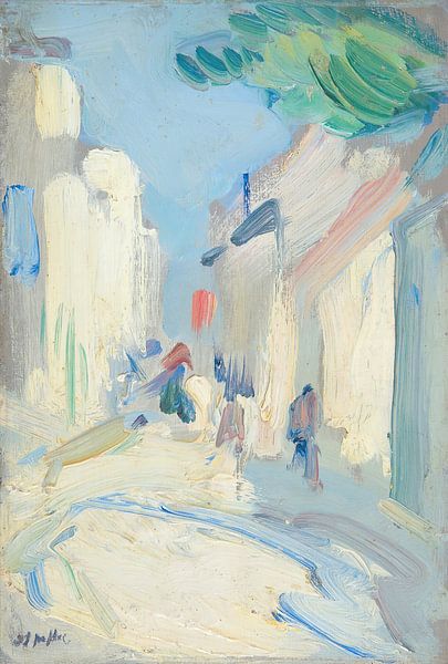 Streetscene, France, Samuel John Peploe by Masterful Masters