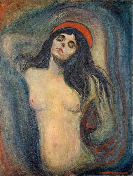 Madonna, Edvard Munch von Meisterhafte Meister