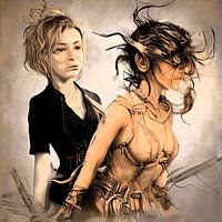 Warrior within - Tekening