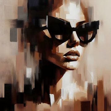 Chanel Glasses by FoXo Art
