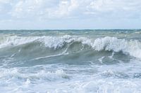 Krachtige golven aan de kust / Noordzee