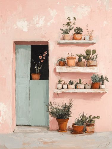 Pots Oasis en pastel