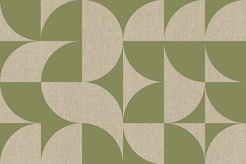 Modern Scandinavian Bauhaus Abstraction Organic