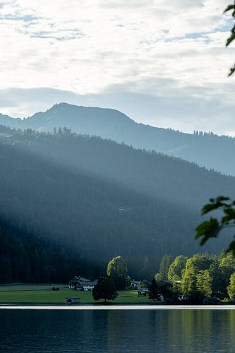 Lagen van licht bij Achensee
