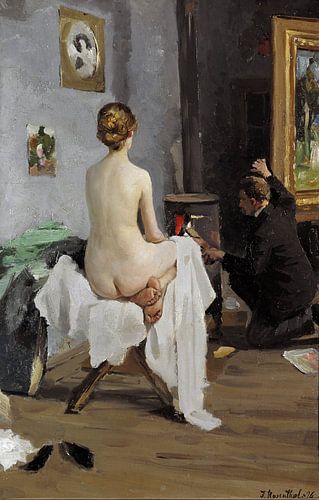 The Painter’s Studio, Janis Rozentāls