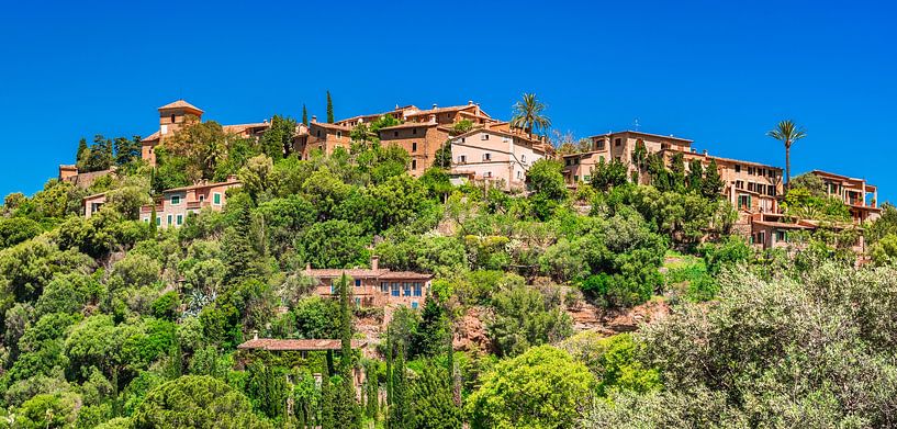 Deia, Majorque, Espagne Baléares, vue panoramique par Alex Winter