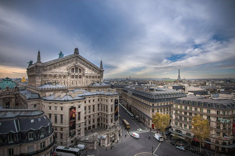 Schitterend uitzicht over Parijs van Joeri Van den bremt