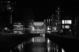 Das Einkaufszentrum in Schwarz und Weiß von Bart van Lier