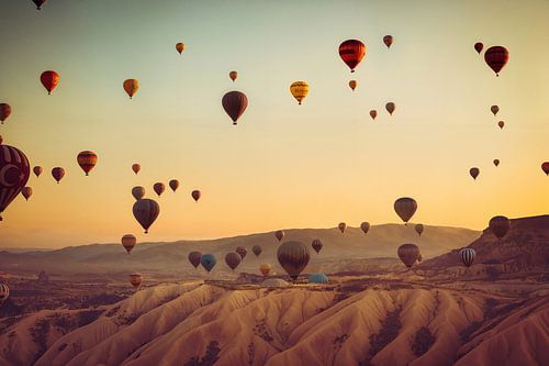 Cappadocia balloon ride by Martijn Doolaard