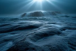 Mystical atmosphere on the Atlantic